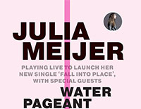 Julia Meijer at Modern Art Oxford gig poster