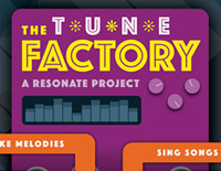 The Tune Factory flyer design