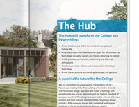 Kellogg College Hub brochure
