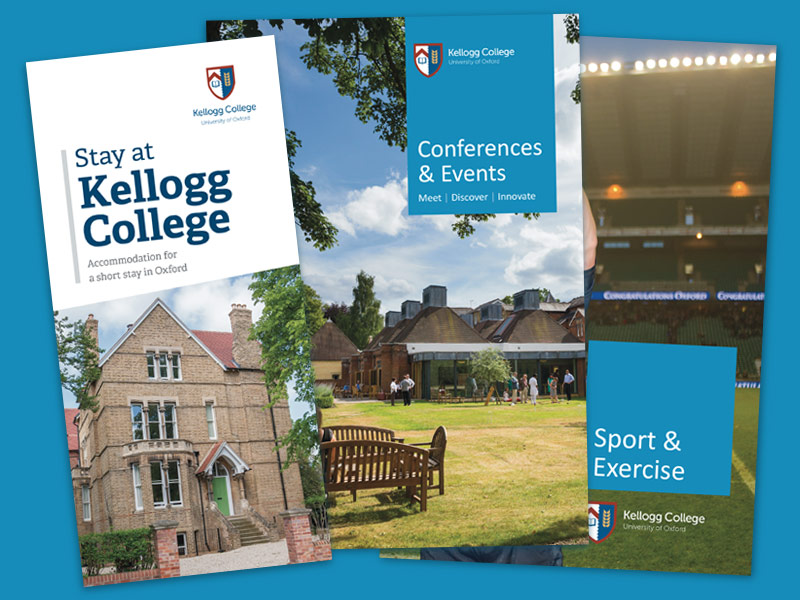 Information leaflets for Kellogg College